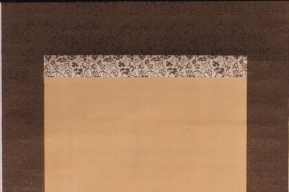 絹本淡彩東都佃島住よし図、京都嵐山図、浪花住吉月出見の浜図　安藤広重筆