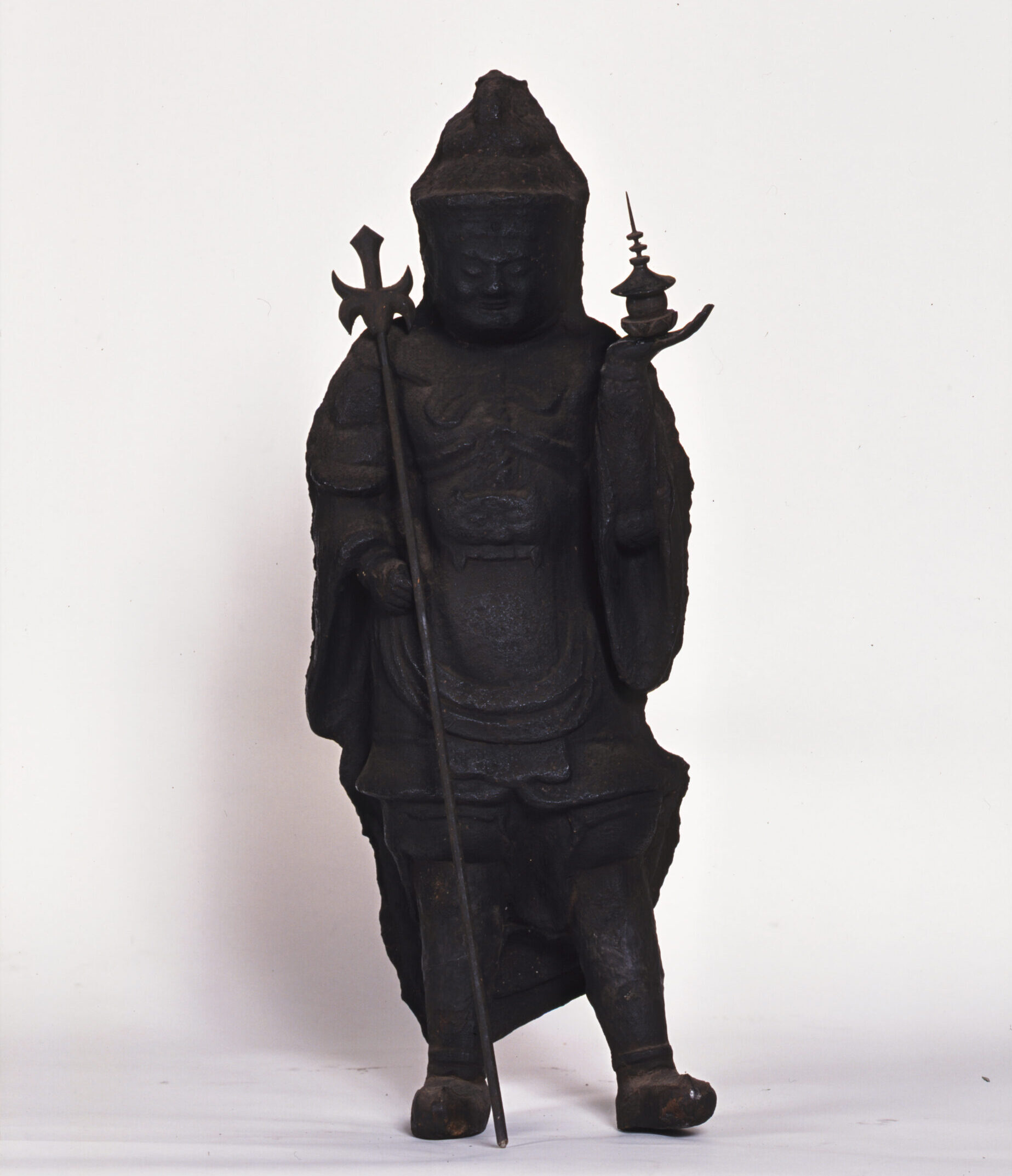 鉄造毘沙門天立像