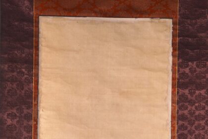 絹本著色義光夫人像　無款