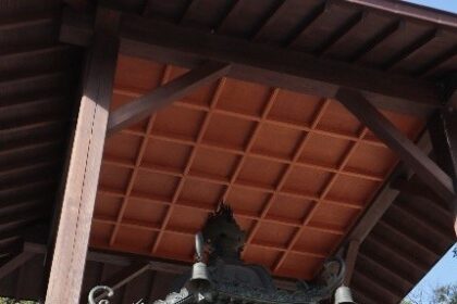 山寺立石寺奥之院の大灯籠