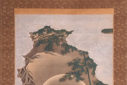 絹本著色慈母観音図　谷文晁筆